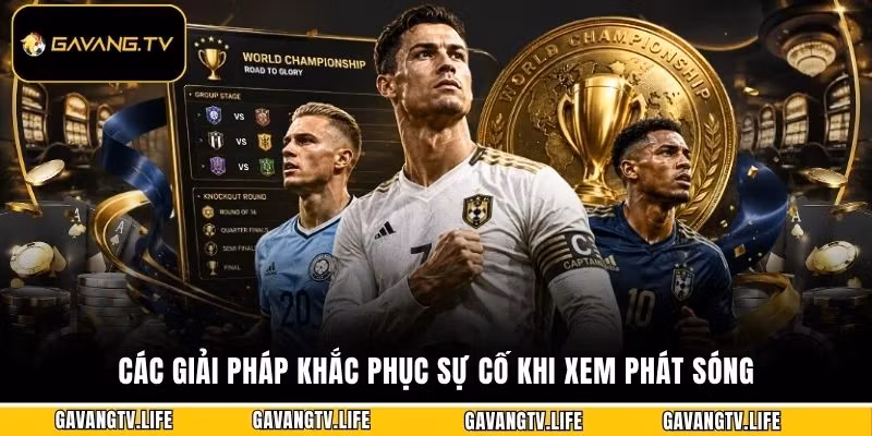 Các giải pháp khắc phục sự cố khi xem phát sóng