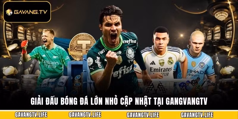 Giải đấu bóng đá lớn nhỏ cập nhật tại GangvangTV