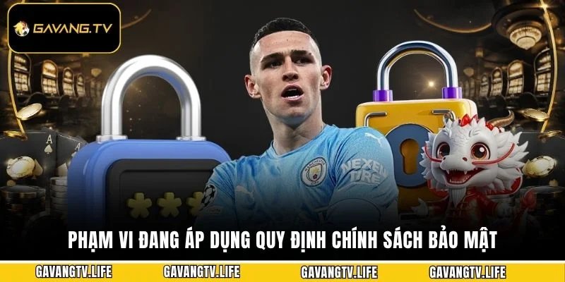 Phạm vi đang áp dụng quy định chính sách bảo mật